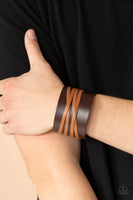 Pirate Plunder - Brown Wrap Bracelet Paparazzi