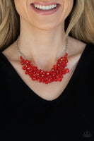 Let The Festivities Begin - Red Necklace Paparazzi