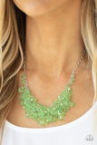 Let The Festivities Begin - Green Necklace Paparazzi