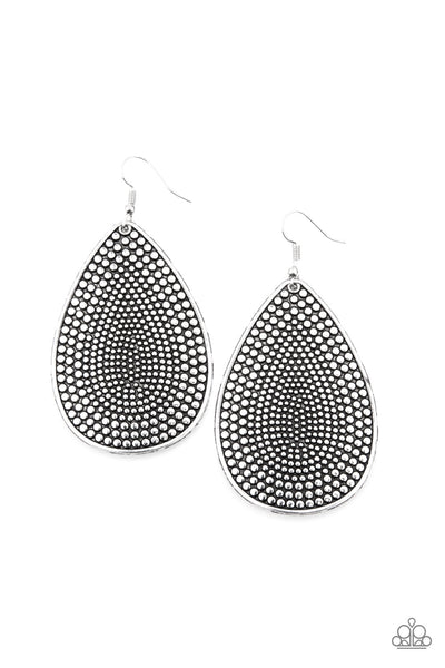 Artisan Adornment - Silver Earrings Paparazzi