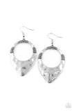 Instinctively Industrial - Silver Earrings Paparazzi