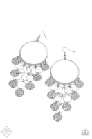 All CHIME High - Silver Earrings Paparazzi