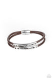 What a WANDER-ful World - Brown Urban Bracelet Paparazzi