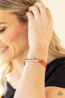 What a WANDER-ful World - Red Bracelet Paparazzi