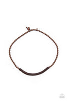 Plainly Primal - Brown Urban Necklace Paparazzi