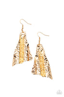 How FLARE You! - Gold Earrings Paparazzi