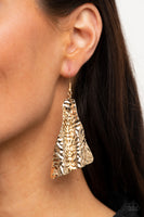 How FLARE You! - Gold Earrings Paparazzi