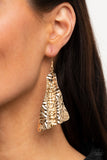 How FLARE You! - Gold Earrings Paparazzi