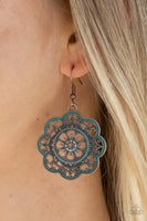 Western Mandalas - Copper Earrings Paparazzi