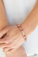 Rebel Sandstorm - Red Bracelet Paparazzi