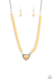 Country Sweetheart - Yellow Necklace Paparazzi Incoming