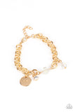 Lovable Luster - Gold Bracelet Paparazzi