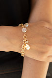 Lovable Luster - Gold Bracelet Paparazzi