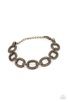 Industrial Amazon - Brass Bracelet Paparazzi