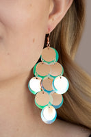 Sequin Seeker - Copper Earrings Paparazzi