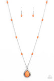 Go Tell It On The MESA - Orange Necklace Paparazzi