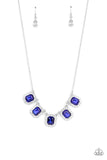 Next Level Luster - Blue Necklace Paparazzi
