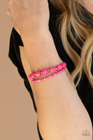 Colorfully Country - Pink Bracelet Paparazzi