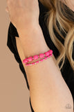 Colorfully Country - Pink Bracelet Paparazzi