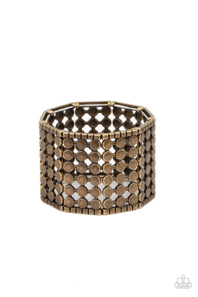 Cool and CONNECTED - Brass Bracelet Paparazzi