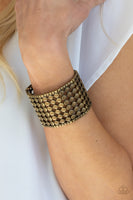 Cool and CONNECTED - Brass Bracelet Paparazzi