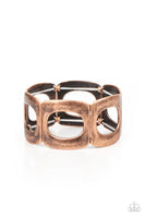 In OVAL Your Head - Copper Bracelet Paparazzi