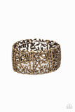 Verdantly Vintage - Brass Bracelet Paparazzi