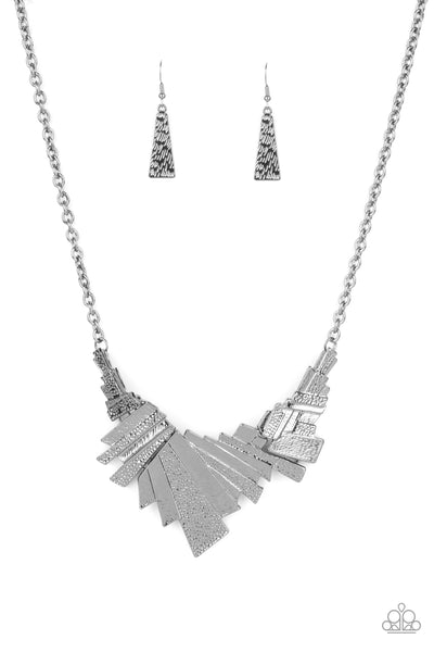 Happily Ever AFTERSHOCK - Black Necklace Paparazzi