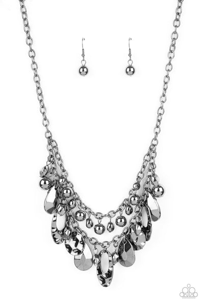 Extra Exhilarating - Black Necklace Paparazzi