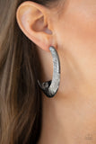 I Double FLARE You - Black Earrings Paparazzi