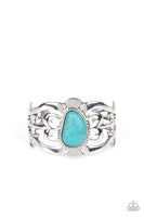 The MESAS are Calling - Blue Turquoise Bracelet Paparazzi