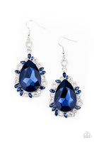 Royal Recognition - Blue Earrings Paparazzi