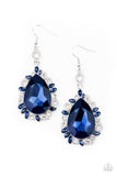 Royal Recognition - Blue Earrings Paparazzi