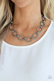 HAUTE-ly Contested - Black Necklace Paparazzi