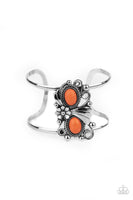 Mojave Flower Girl - Orange Bracelet Paparazzi