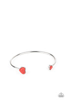 Romantically Rustic - Red Bracelet Paparazzi