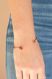 Romantically Rustic - Red Bracelet Paparazzi