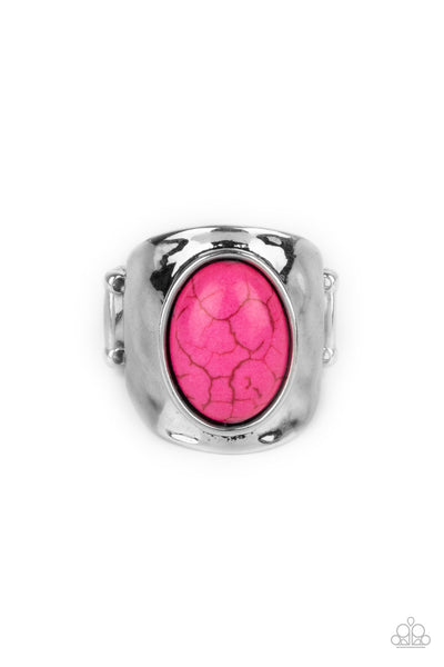 Elemental Essence - Pink Ring Paparazzi