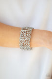 Verdantly Vintage - Silver Bracelet Paparazzi