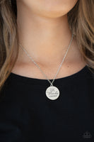 Give Thanks - Silver Necklace Paparazzi