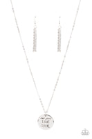 Light It Up - Silver Necklace Paparazzi