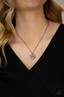 Choose Faith - Copper Necklace Paparazzi