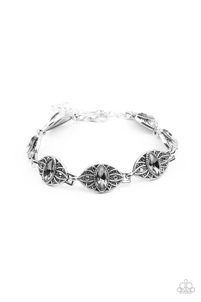 Crown Privilege - Silver Bracelet Paparazzi