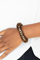 Caribbean Reefs - Brown Bracelet Paparazzi