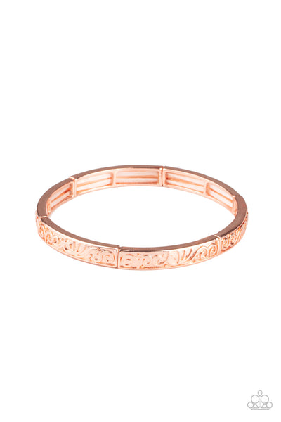 Precisely Petite - Copper Bracelet Paparazzi