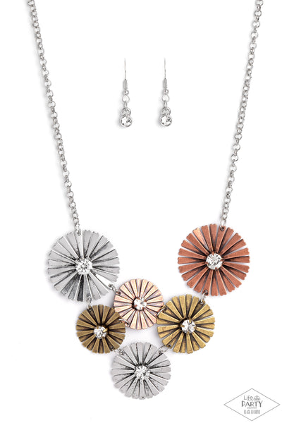 Flauntable Fanfare - Multi-Colored Necklace Paparazzi