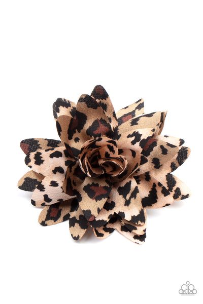 Jungle Paradise - Multi-Colored Animal Print Hair Clip Paparazzi