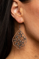 Taj Mahal Gardens - Copper Earrings Paparazzi