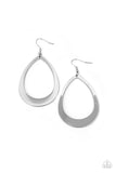 Fierce Fundamentals - Silver Earrings Paparazzi