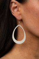 Fierce Fundamentals - Silver Earrings Paparazzi